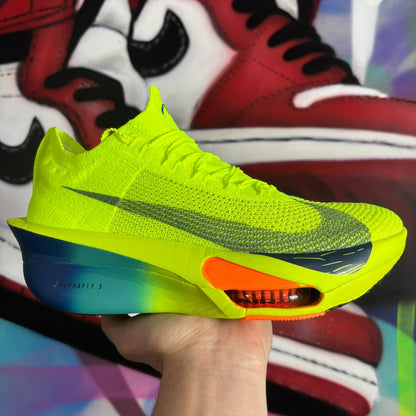 Nike Air Zoom Alphafly NEXT% 3 'Volt' (Lista para entrega)