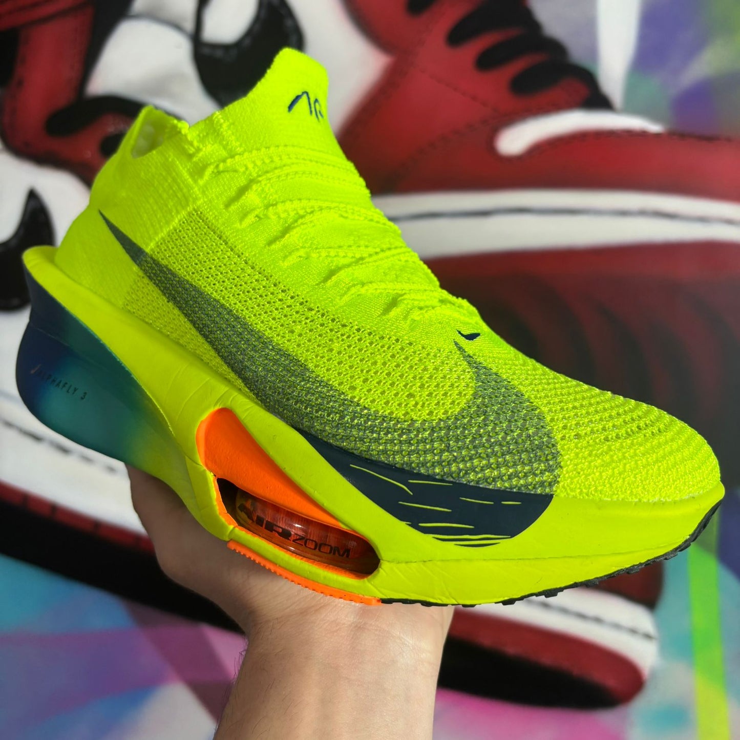 Nike Air Zoom Alphafly NEXT% 3 'Volt' (Lista para entrega)