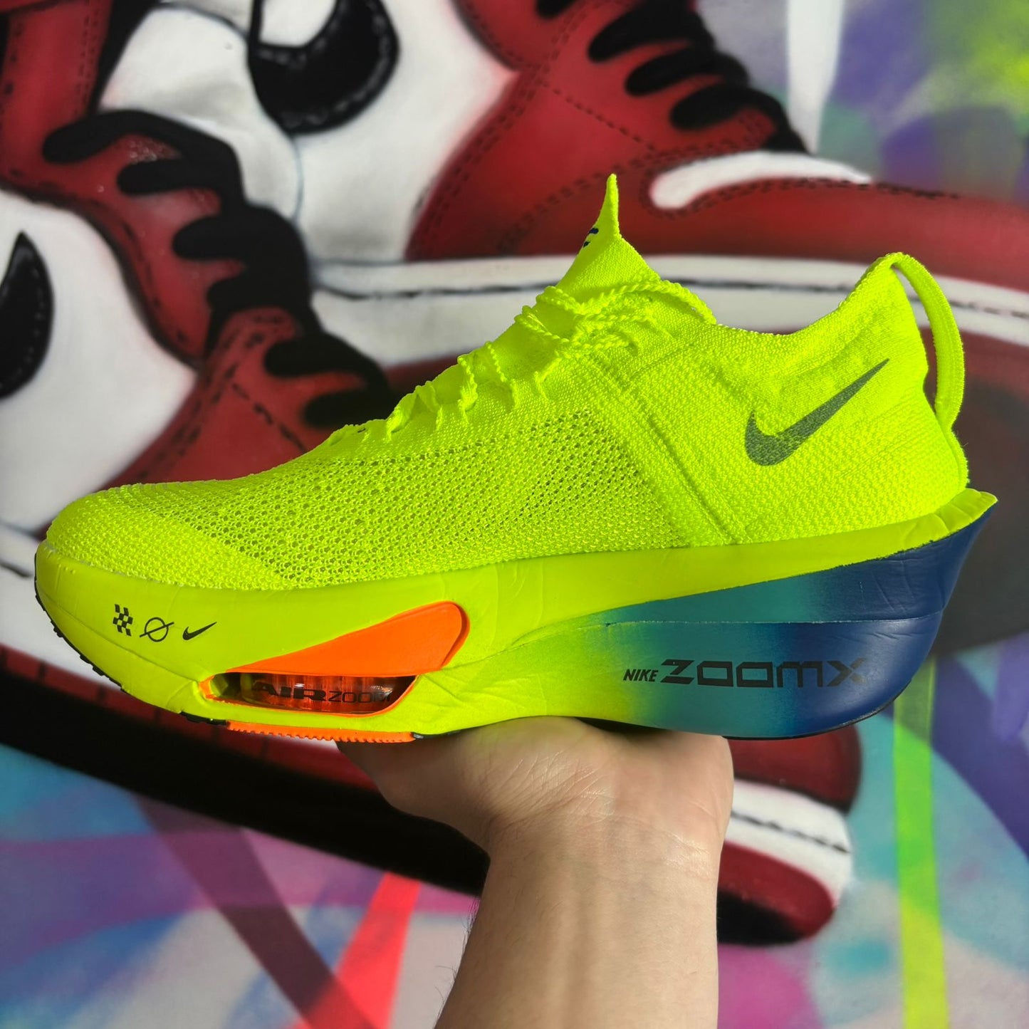 Nike Air Zoom Alphafly NEXT% 3 'Volt' (Lista para entrega)