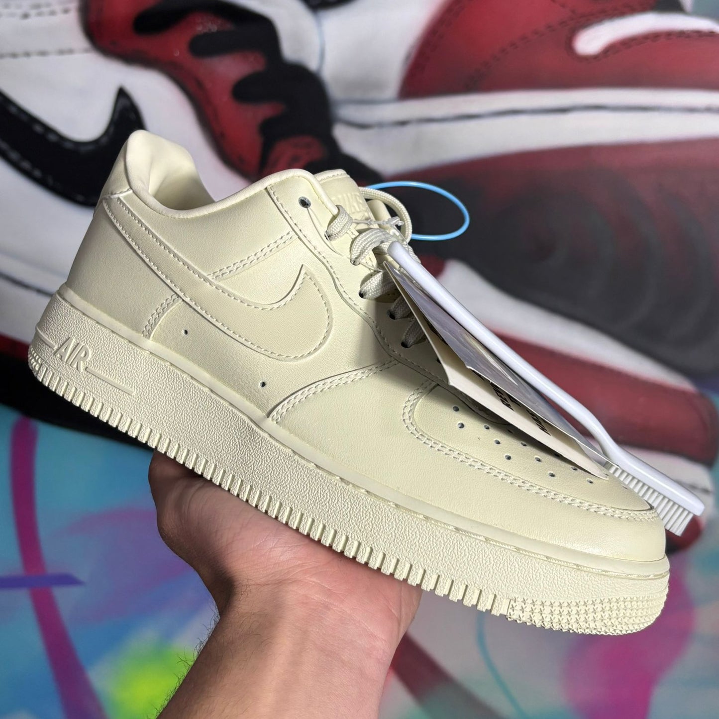 Tênis Nike Air Force 1 '07 Fresh - Coconut Milk (Pronta Entrega)