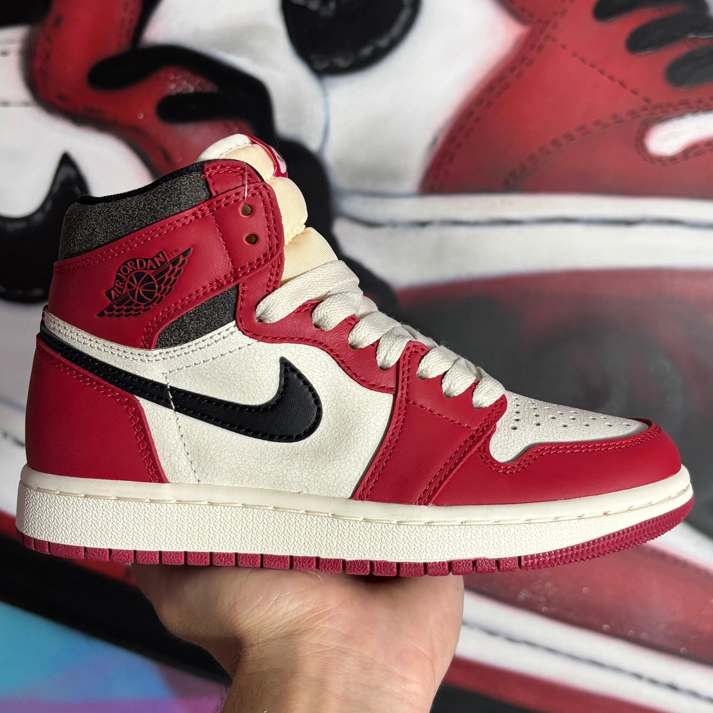 Tênis Air Jordan 1 High Chicago Lost And Found (Pronta Entrega)