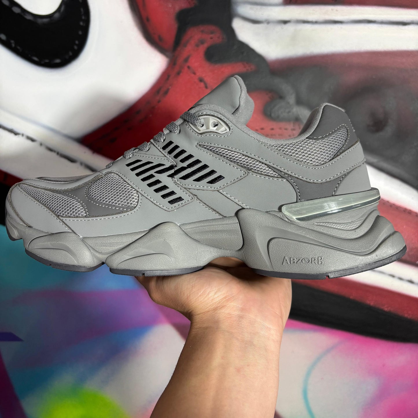 Tênis New Balance 9060 Team Away Grey (Pronta Entrega)