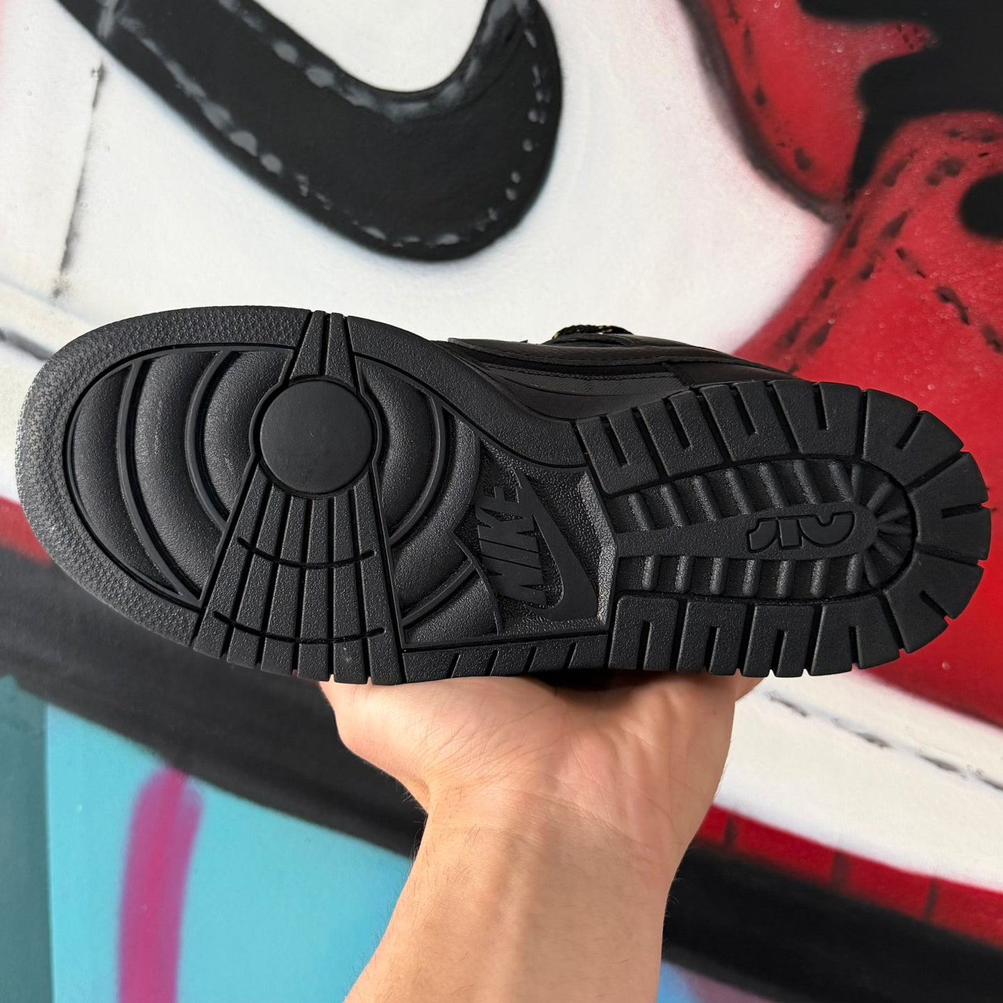 Tênis Nike Air Dunk Low Jumbo Black Gold (Pronta Entrega)