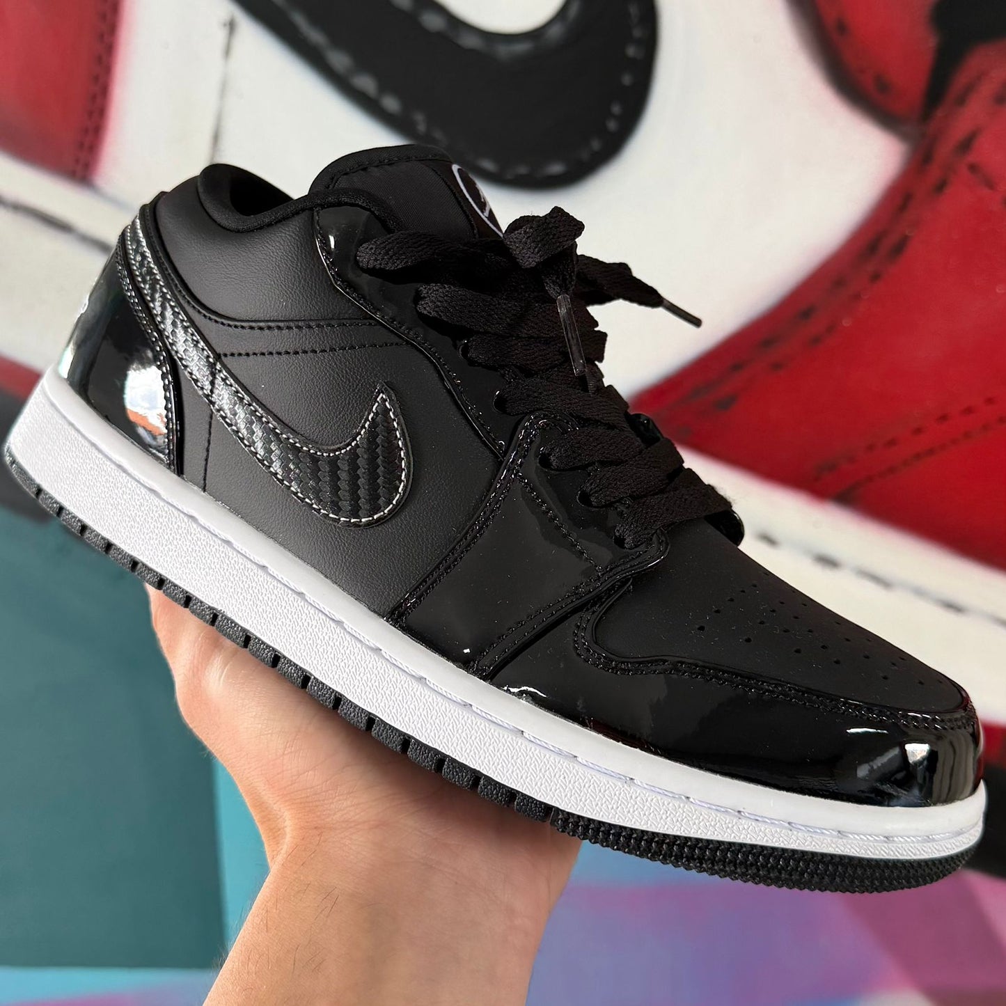 Tênis Air Jordan 1 Low All-Star Carbon Fiber (Pronta Entrega)