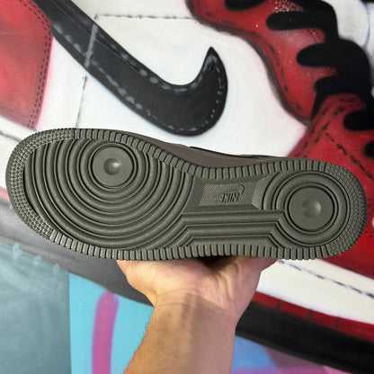 Tênis Nike Air Force 1 '07 LV8 'Mini Swoosh Pack - Light Army' (Pronta Entrega)