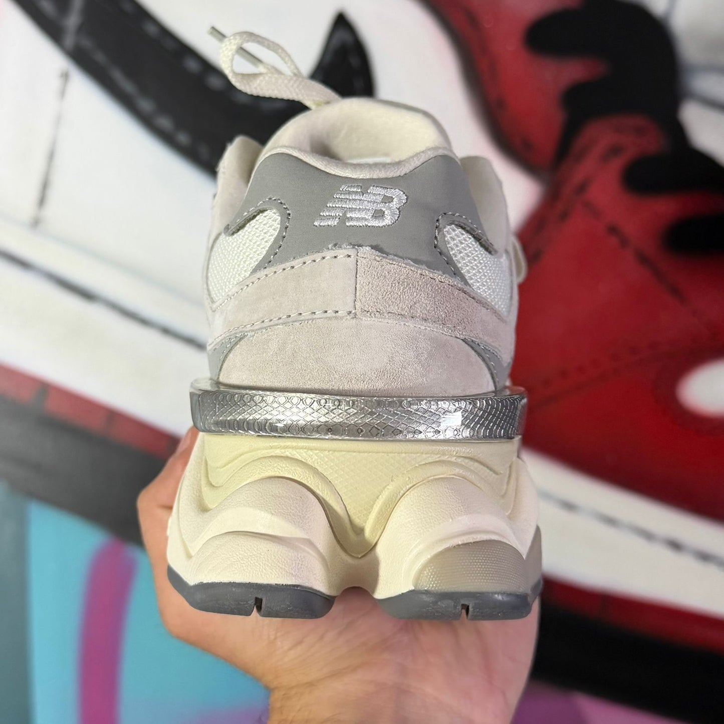 Tênis New Balance 9060 Sea Salt Concrete (Pronta Entrega)