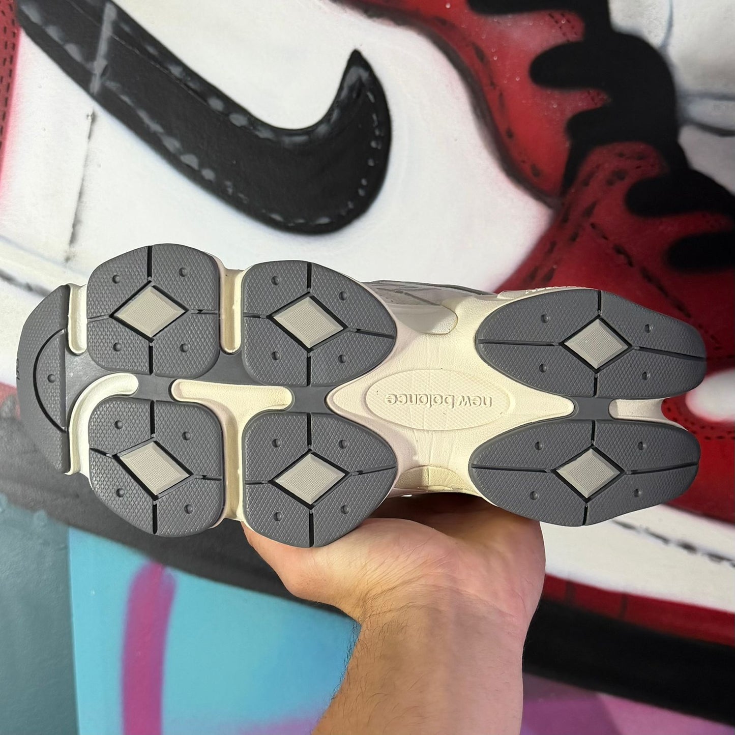 Tênis New Balance 9060 Sea Salt Concrete (Pronta Entrega)