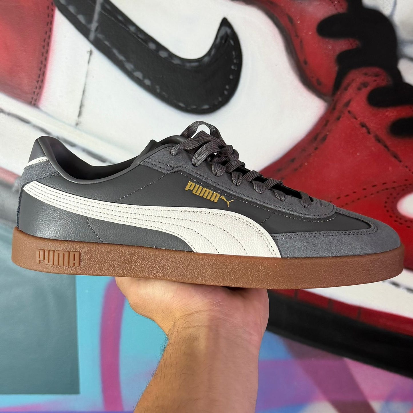 Tênis Puma Club II - Cinza (Pronta Entrega)