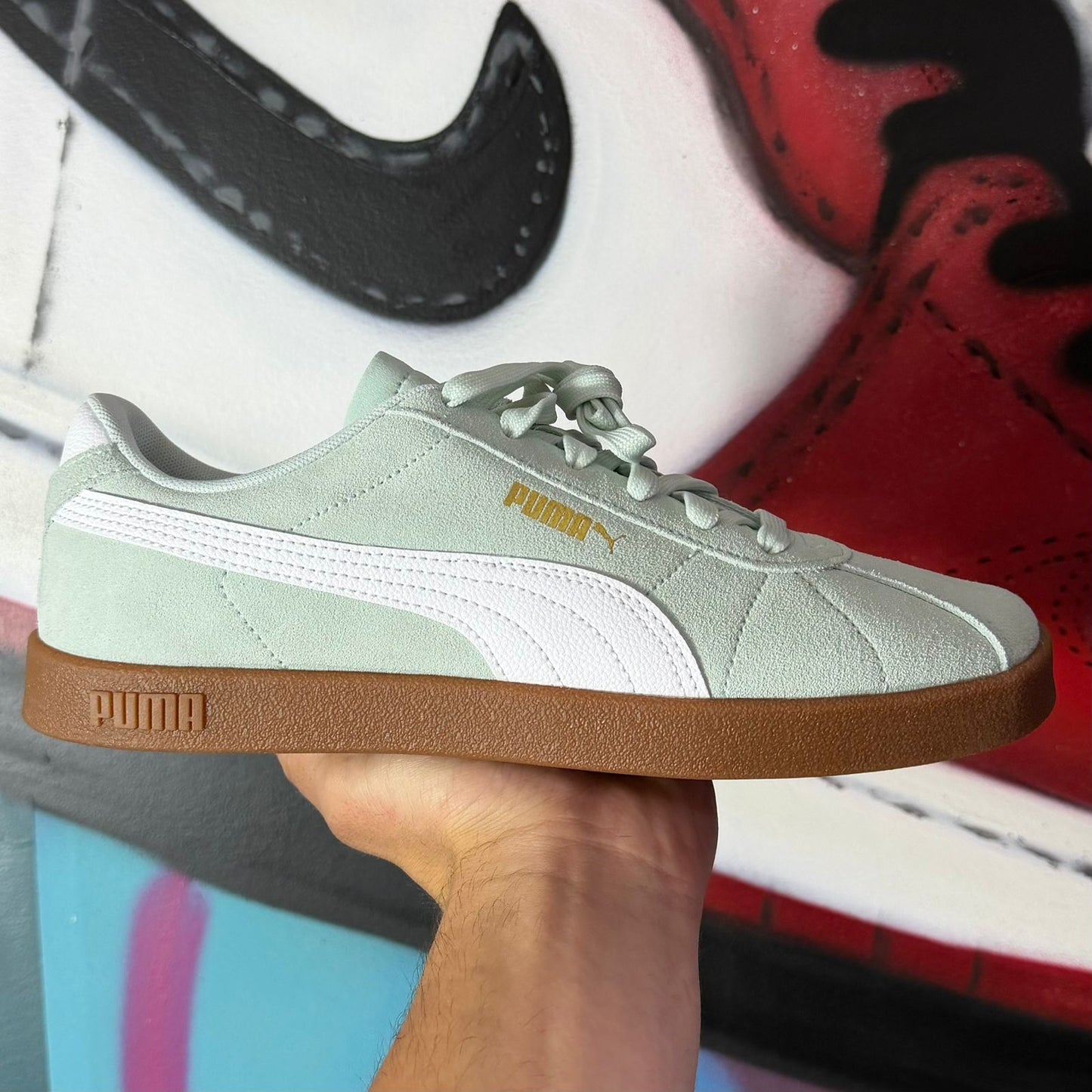 Tênis Puma Club II Wns - Verde (Pronta Entrega)