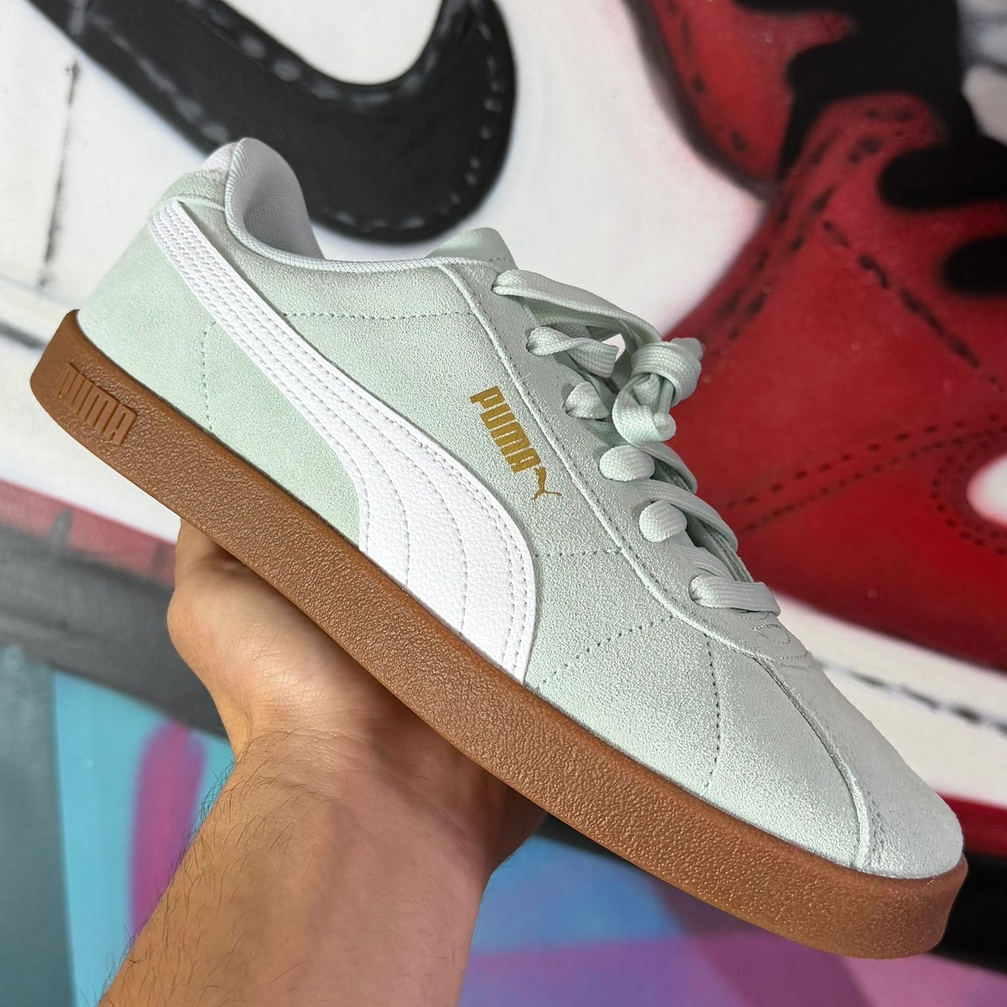 Tênis Puma Club II Wns - Verde (Pronta Entrega)