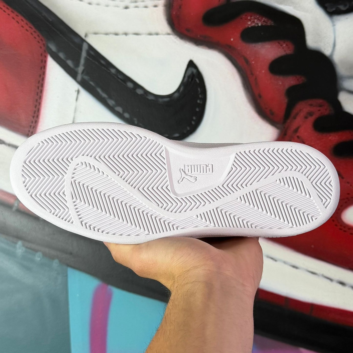 Tênis Puma Smash V2 BDP II Vermelho (Pronta Entrega)