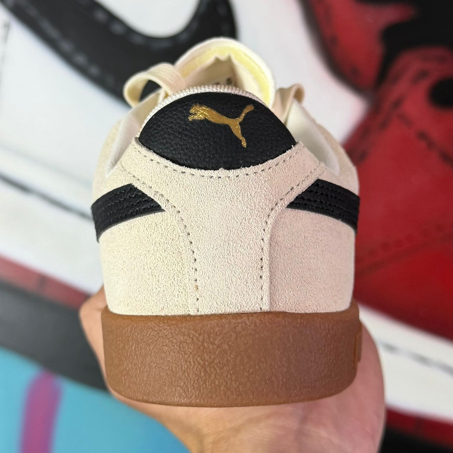 Tênis Puma Club II Era Branco + Preto (Pronta Entrega)