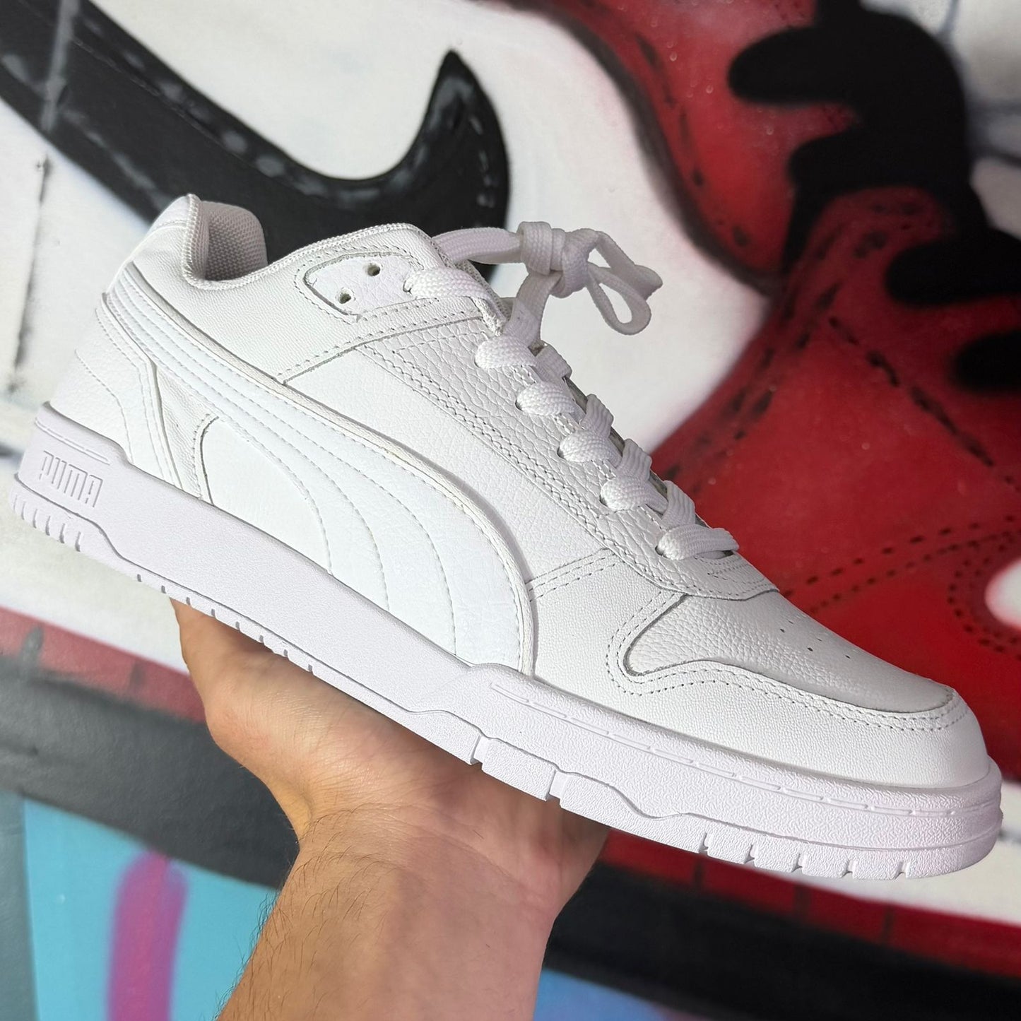 Tênis Puma RBD Game Low BDP Branco (Pronta Entrega)