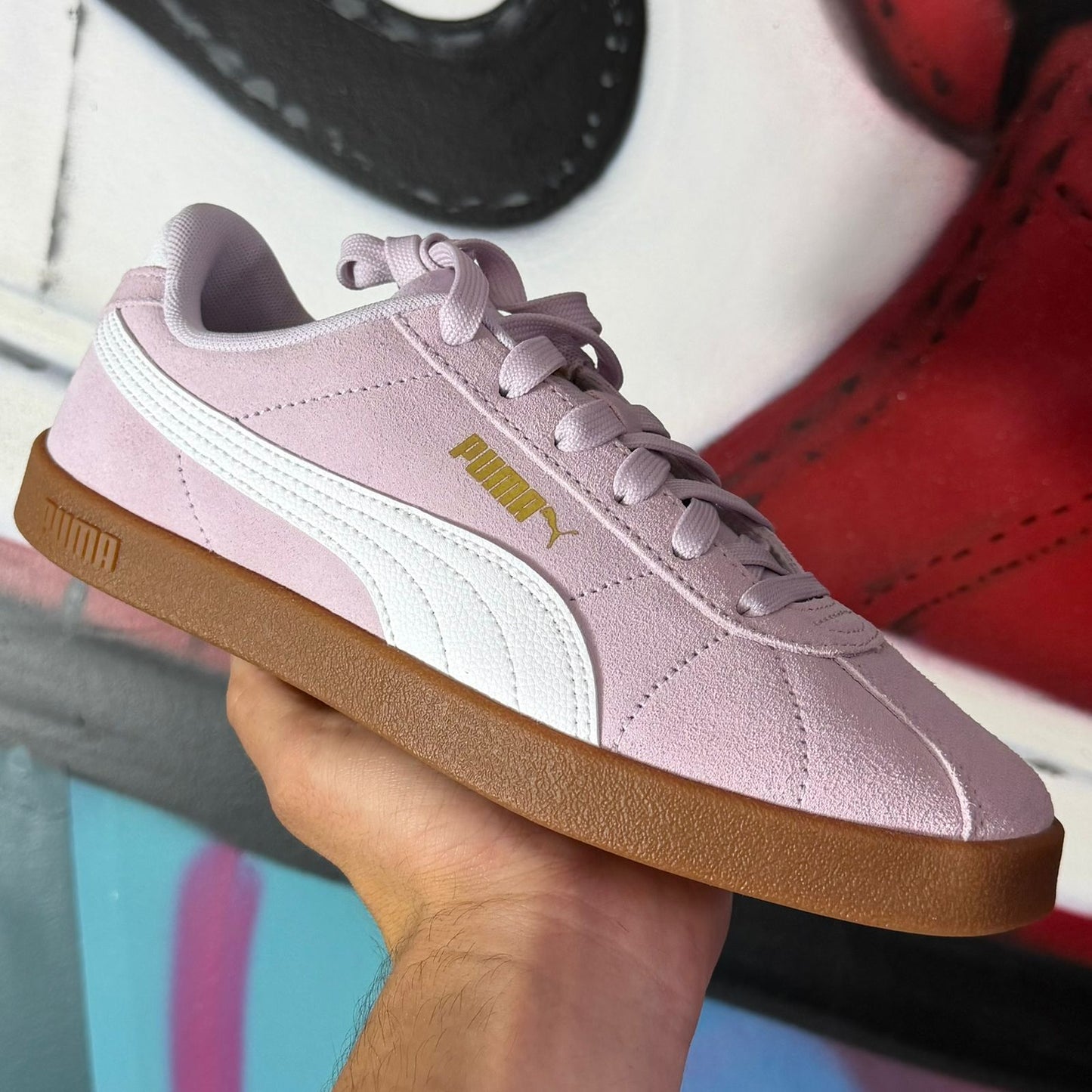 Tênis Puma Club II Wns - Rosa (Pronta Entrega)