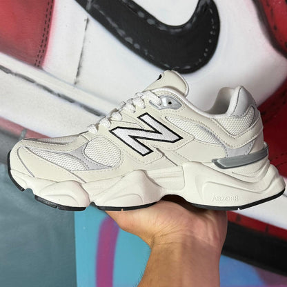 Tênis New Balance 9060 Sea Salt Raincloud White (Pronta Entrega)