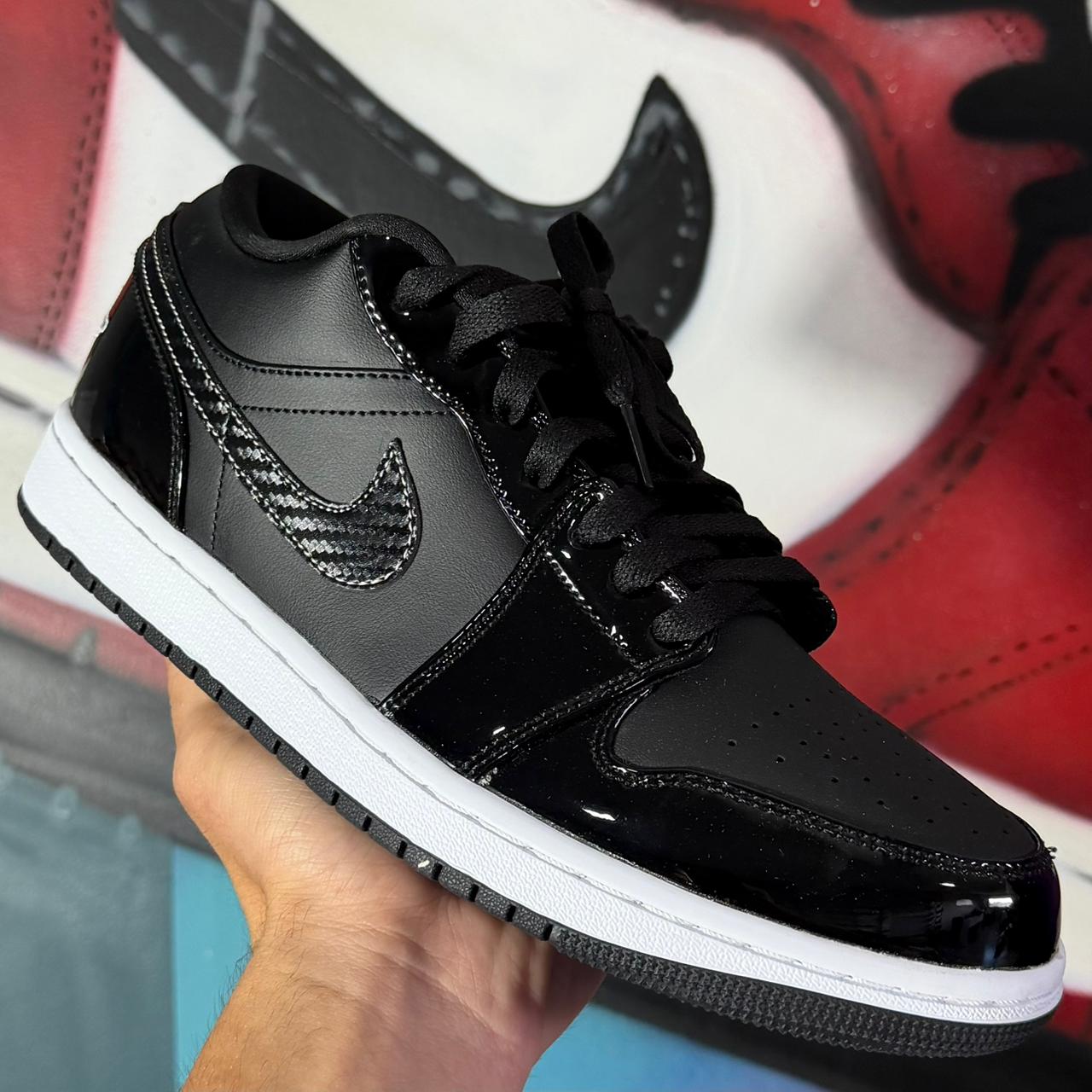 Tênis Air Jordan 1 Low All-Star Carbon Fiber (Pronta Entrega)