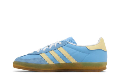 Adidas Gazelle Indoor Semi Blue Burst Almost Yellow Azul