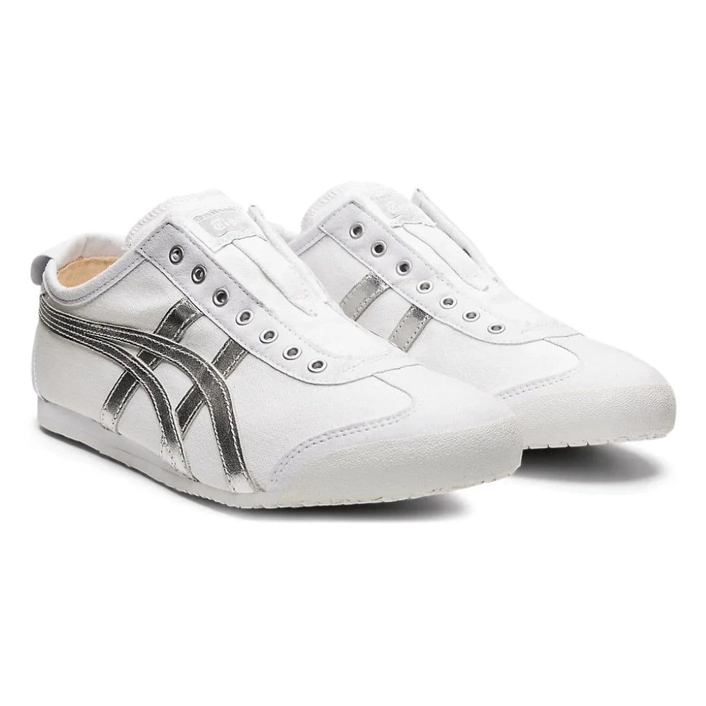 Onitsuka Tiger Mexico 66 Slip-On White Pure Silver Prateado