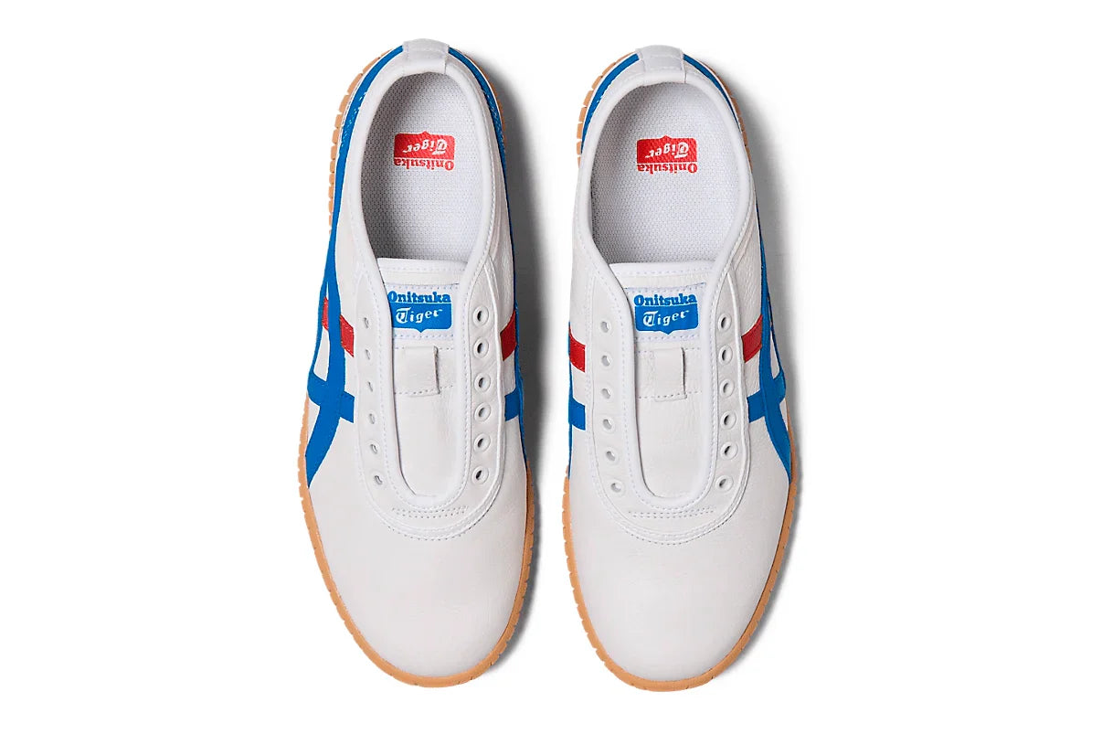 Onitsuka Tiger Tsunahiki Slip-On White/Directoire Blue Branco