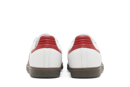 Adidas Samba OG White Scarlet Branco