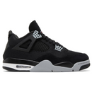 Zapatillas Air Jordan 4 Retro de lona negra