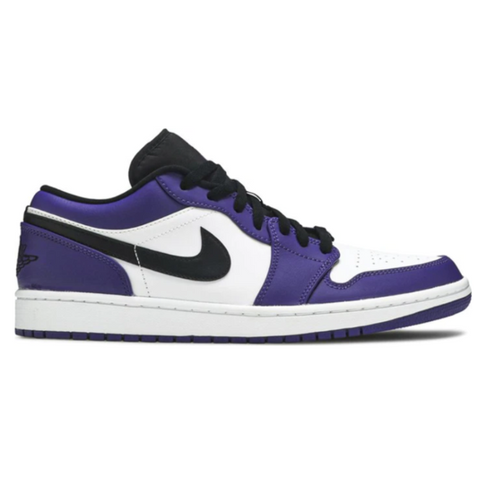 Air Jordan 1 Low Court Morado Blanco