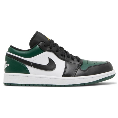 Air Jordan 1 Low con puntera verde