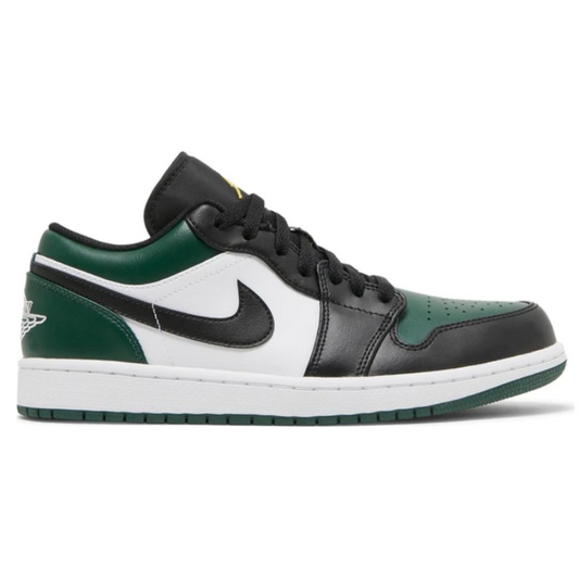 Air Jordan 1 Low con puntera verde