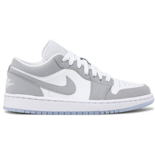 Nike Air Jordan 1 Low 'Blanco y gris lobo'