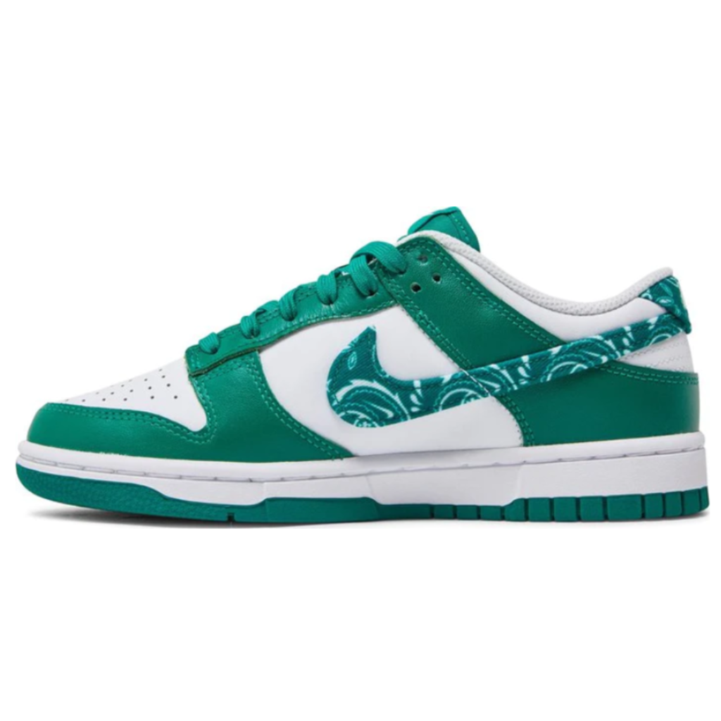 Tênis Dunk Low "Green Paisley"