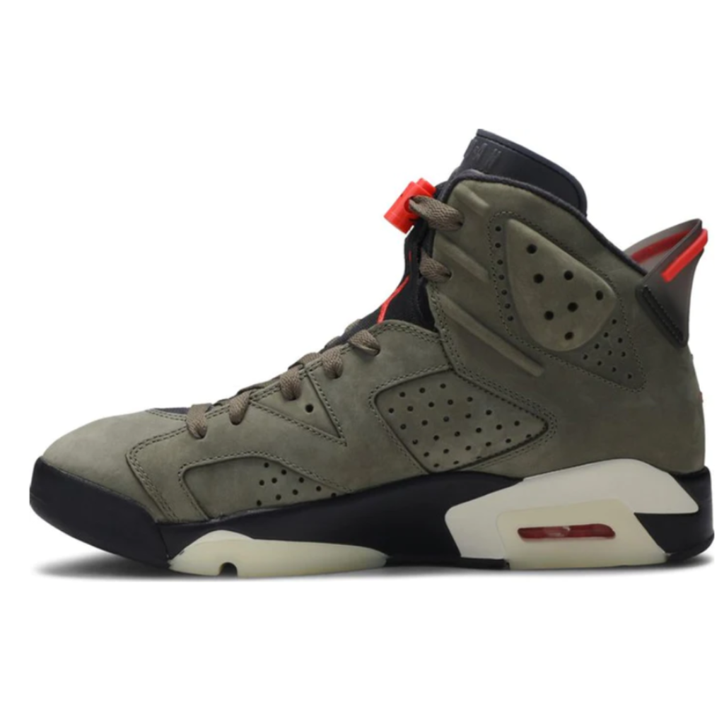 Travis Scott X Air Jordan 6 “Medium Olive”