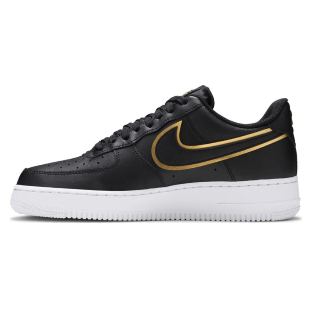 Tenis Nike Air Force 1 '07 LV8 'Metallic Swoosh Pack - Negro