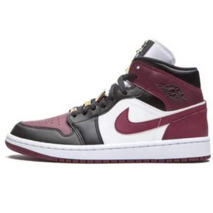 Tênis Air Jordan 1 Mid Dark Beetroot