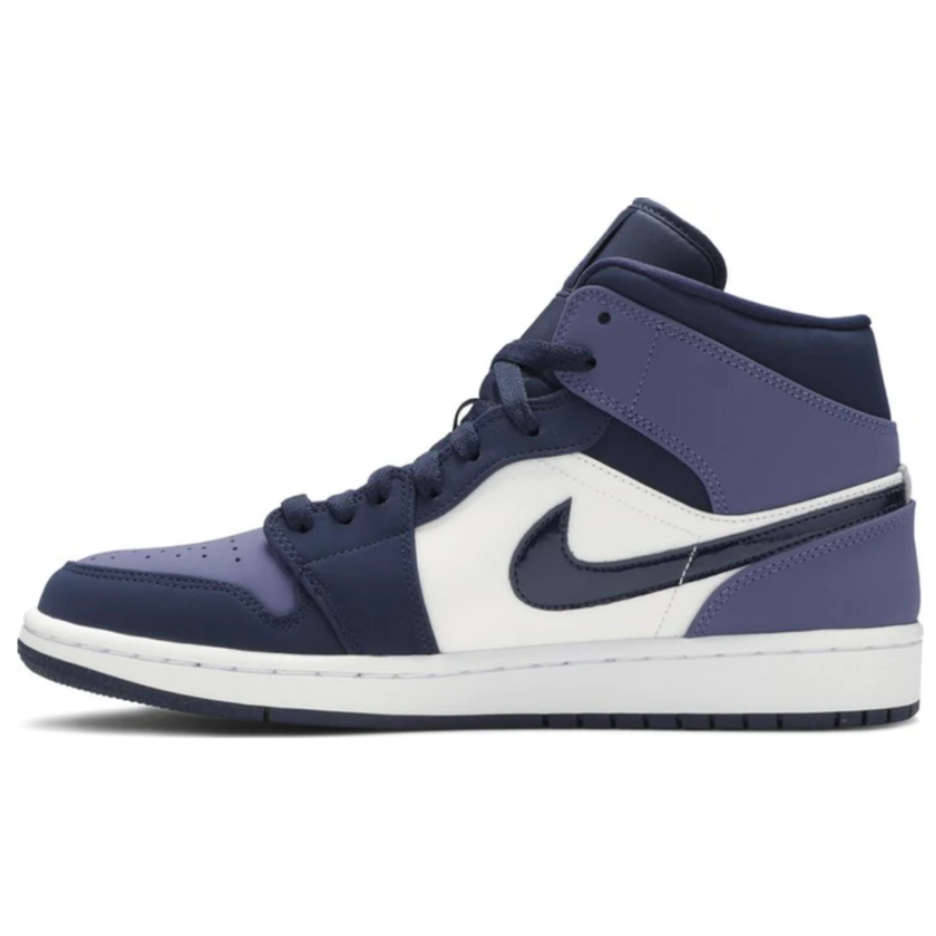 Tênis Air Jordan 1 Mid Sanded Purple