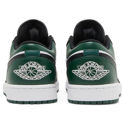 Air Jordan 1 Low con puntera verde