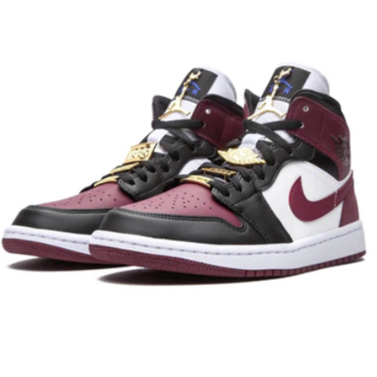 Tênis Air Jordan 1 Mid Dark Beetroot