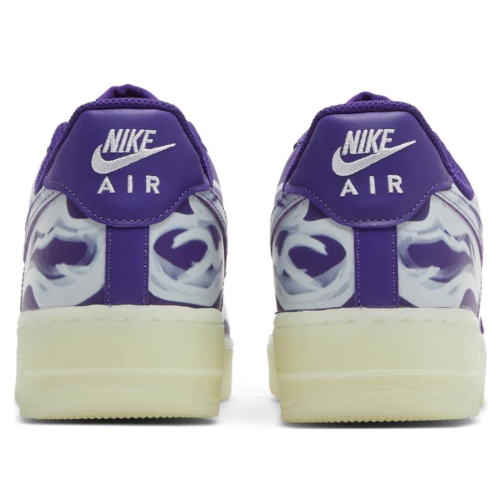 Tênis Air Force 1 Low Purple Skeleton