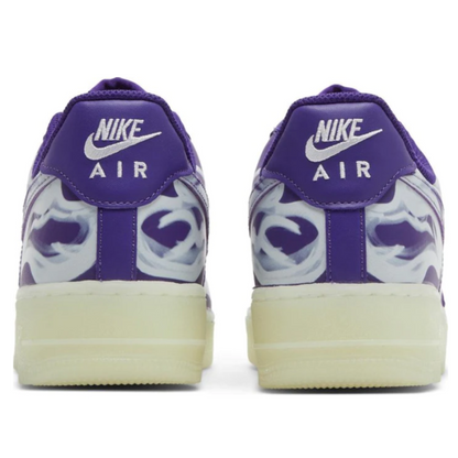 Tênis Air Force 1 Low Purple Skeleton