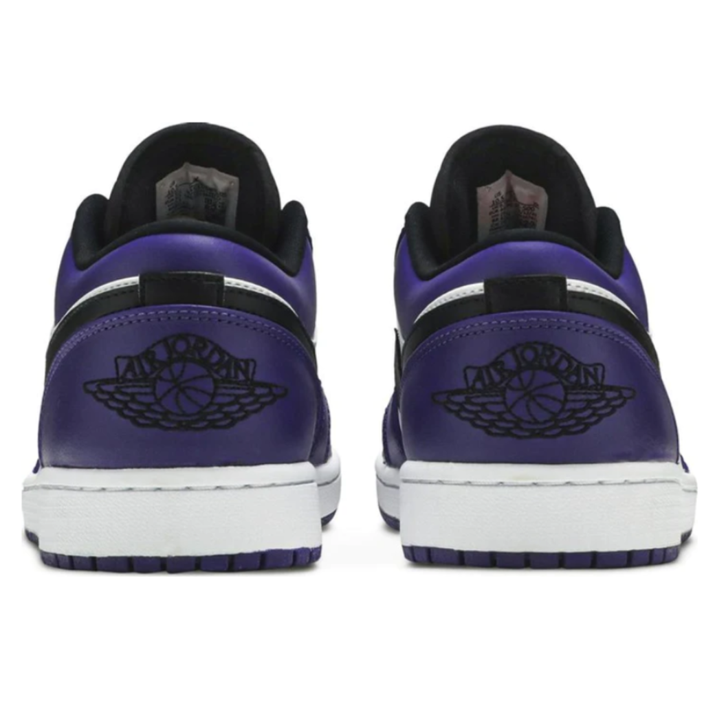 Tênis Air Jordan 1 Low Court Purple White