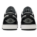 Nike Air Jordan 1 Low Negro Gris Medio