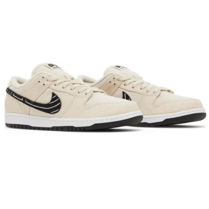 Zapatillas Nike Albino y Negro x Dunk Low SB Jiu-Jitsu