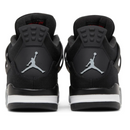 Zapatillas Air Jordan 4 Retro de lona negra