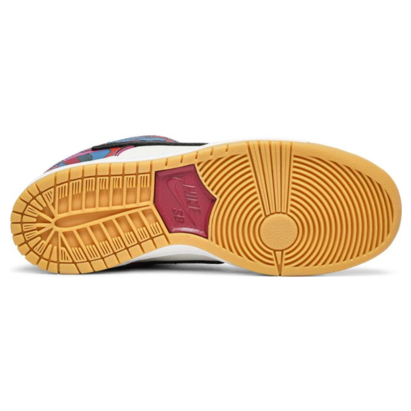 Tênis Dunk Low x Parra "Abstract Art"