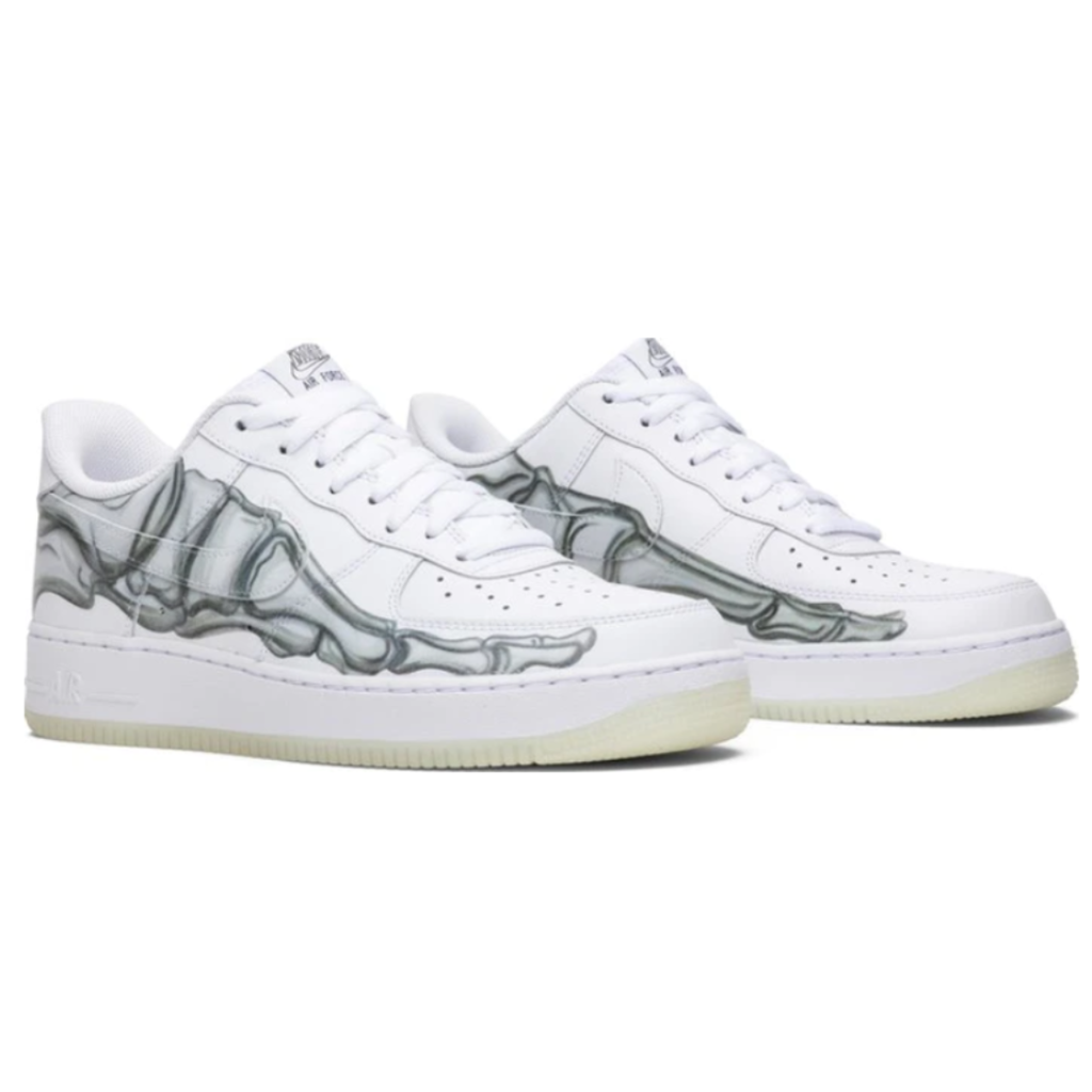 Zapatillas Air Force 1 Low White Skeleton