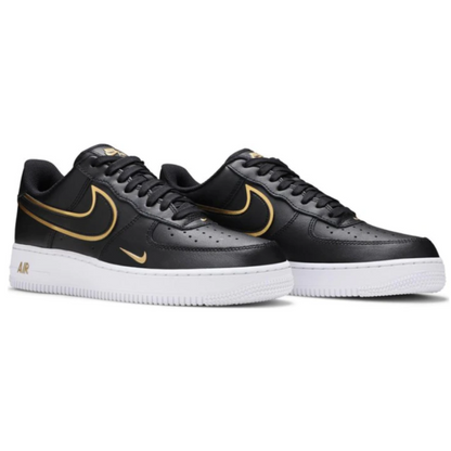 Tenis Nike Air Force 1 '07 LV8 'Metallic Swoosh Pack - Negro