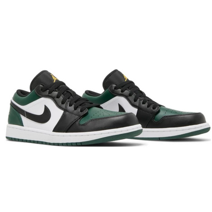 Air Jordan 1 Low con puntera verde