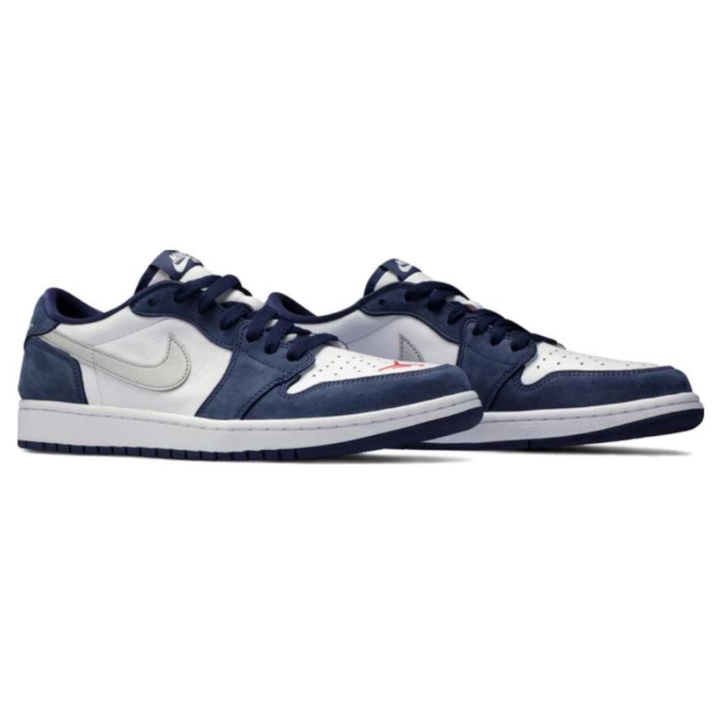 Tênis Eric Koston x Air Jordan 1 Low SB 'Midnight Navy'