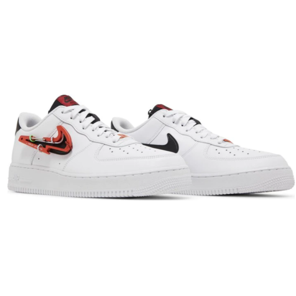 Nike Air Force 1 '07 Premium 'Carabiner - Blanco Habanero Rojo'