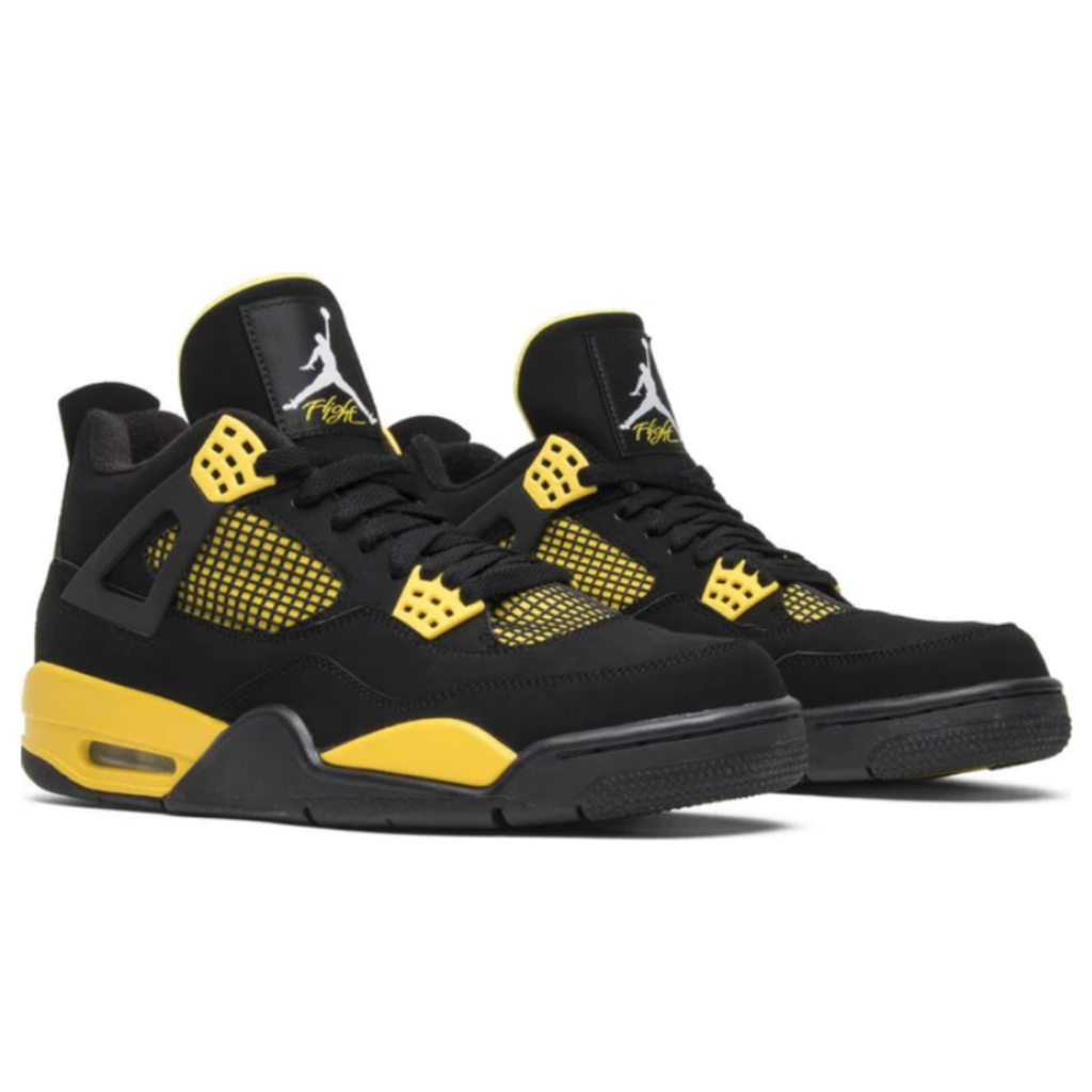 Tênis Air Jordan 4 Yellow Thunder