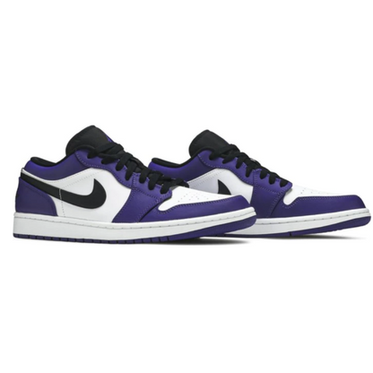 Tênis Air Jordan 1 Low Court Purple White
